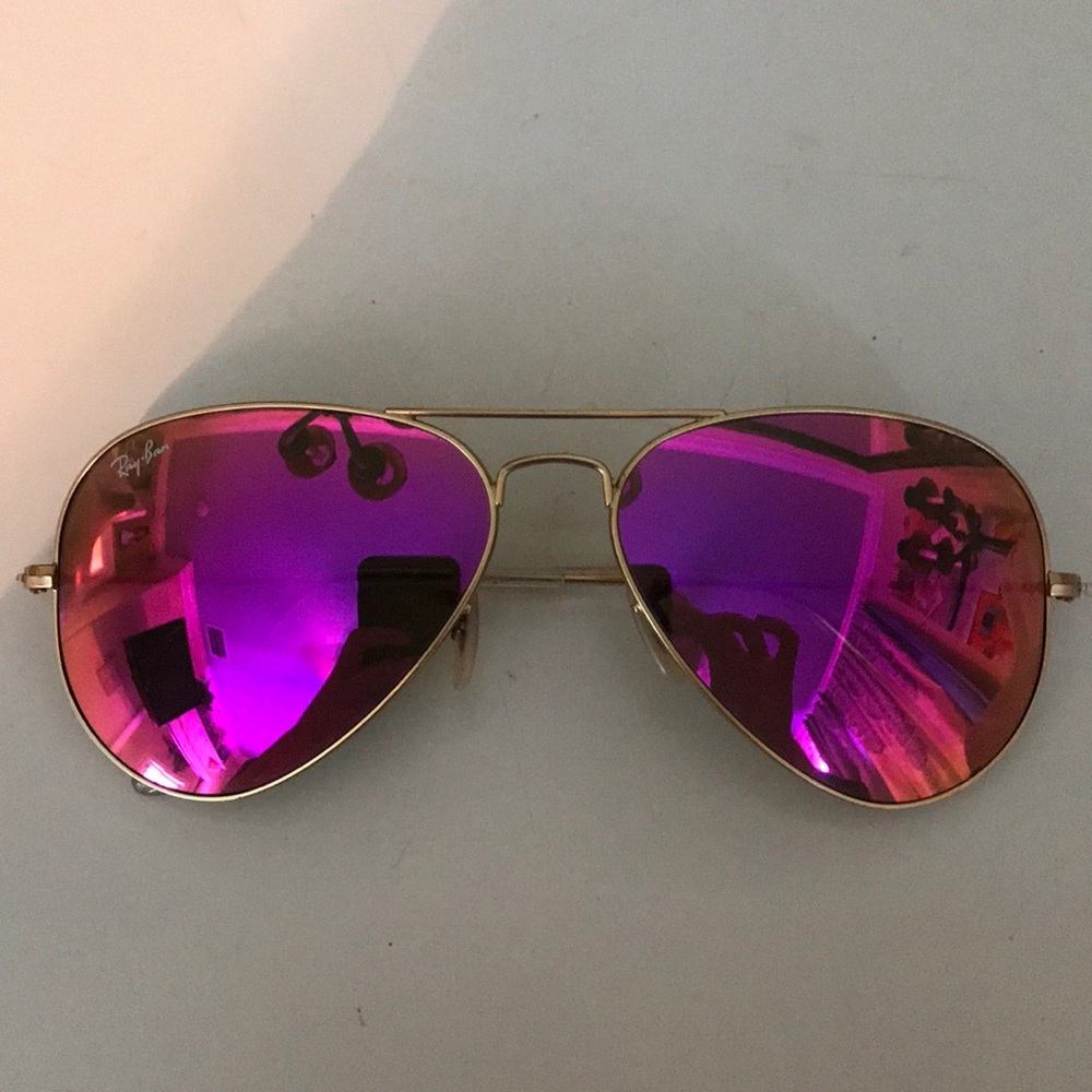 Ray Ban Aviator Flash Lenses